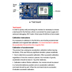 10-axis Attitude Sensor Gyroscope Module AS201 Accelerometer Magnetic Field Angle Pressure Quaternion Barometric Pressure
